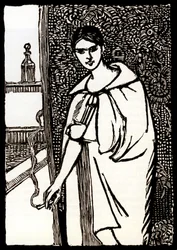Young Woman with Cigarette for 