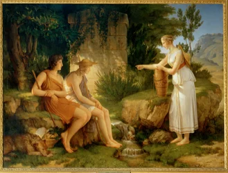 The Shepherds at the Tomb of Amyntas