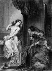 The Tale of Jenni, by Voltaire (engraving)