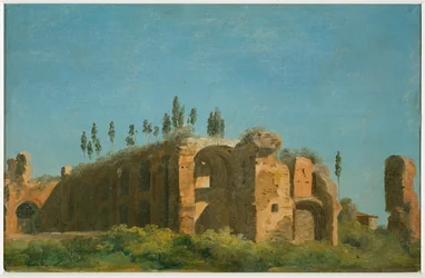 At the Villa Farnese: The Ruins