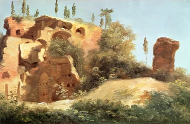Ruins at the Villa Farnese