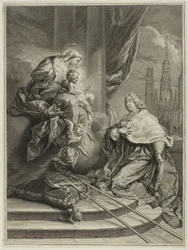 Portrait of Louis de la Vergne de Tressan, Count of Lyon, Archbishop of Rouen