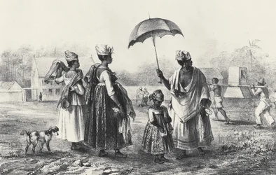 Slave Traders with Children, from 