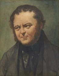 Portrait of Marie-Henri Beyle, dit Stendhal 1783-1842