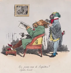 What Do You Think of the Expedition from Metamorphoses of the Day, 1829