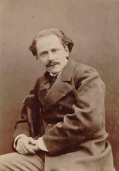 Portrait of the composer Jules Massenet