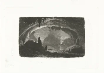 Man with Rowboat in the Caves of Han