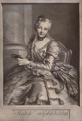 Madame de Pompadour, mistress of King Louis XV of France, 18th century 1894
