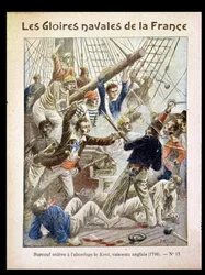 Robert Surcouf Successfully Boarding the 