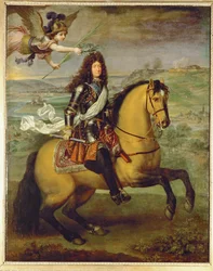 Louis XIV on Horseback, Crowned by Victory