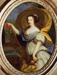 Portrait of Louise Francoise de la Baume le Blanc, Duchess of La Valliere