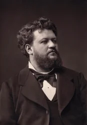 Portrait of Jean Lassalle, French baritone