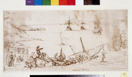 Boarding Troops in the Bay of the Ciotat