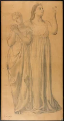 Study for Death and the Maidens
