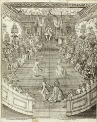 Illustration from Le Maître à danser, 1734