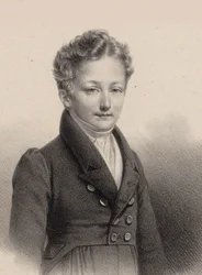 Portrait of the Pianist and Composer Sigismund Thalberg 1812-1871, 1826
