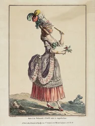 Robe à la Polonaise with Hood