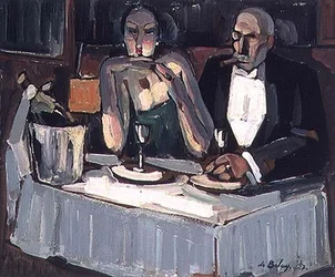 Evening at the Rotonde