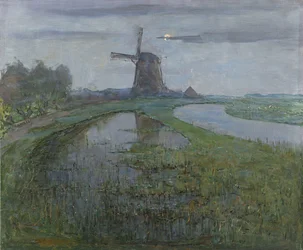 Oostzijdse Mill along the River