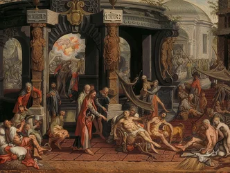 The Healing of a Paralytic at the Pool of Bethesda. 1575