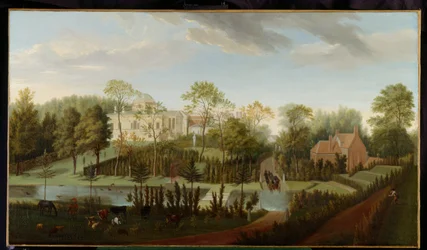 View of Chiswick House from the South-West