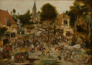 The Village Fair (Kermis), before 1565