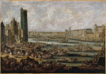 The Tour de Nesle and the Louvre (circa 1650)