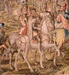 Review of the Troops at Barcelona