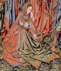 The Passion of Christ. The Descent from the Cross. The second tapestry series of the Passion of Christ