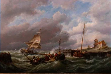 On the Isle of Texel, Holland