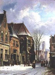 A Dutch Street Scene