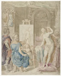 Apelles Painting Campaspe