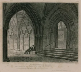 Entrance into the South Aisle, Westminster Abbey, London