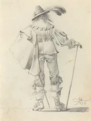 Gentleman Seen from Behind