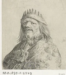 Portrait Bust of a King