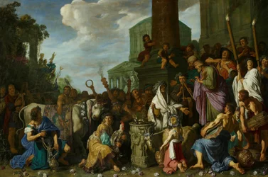 Paul and Barnabas in Lystra