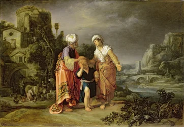 The Expulsion of Hagar, 1612