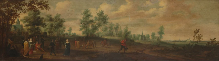 Landscape with a Couple Dancing