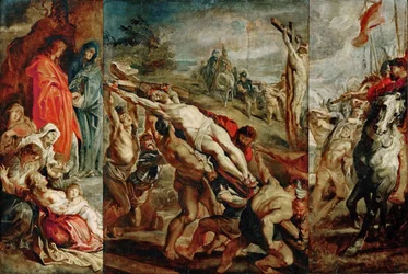 The Elevation of the Cross (sketch for the triptych)