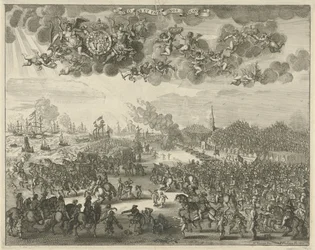 Departure of Charles II from Scheveningen to England, 1660