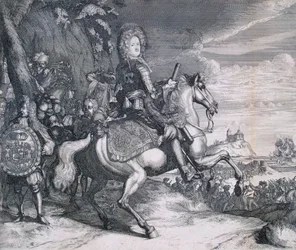Equestrian Portrait of Alexander Danilovich Menshikov