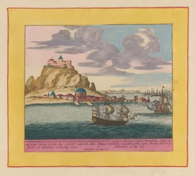 Conquest of Gibraltar by an Anglo-Dutch Fleet, 1704