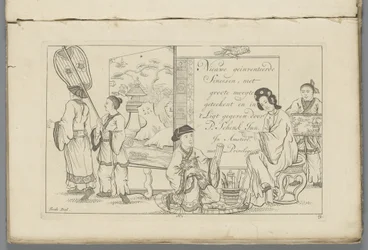 Chinese Illustrator and Other Chinese Figures (Newly Invented Chinese Figures with Great Effort Drawn and Published by P. Schenk Jr., Second Part)