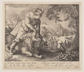 Samson and the Lion