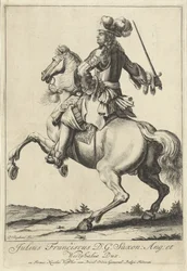 Equestrian Portrait of Julius Francis of Saxe-Lauenburg