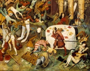 The Triumph of Death, painting by Pieter Bruegel the Elder, 1525-1569, 16th century, 117 x 162 cm, Museo del Prado, Madrid