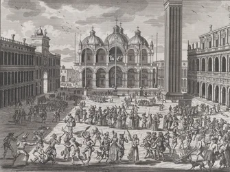 The Carnival of Venice, from: Thesaurus Antiquitatum et Historiarum Italiae, vol. IX, 1722