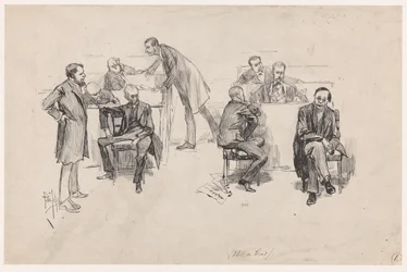The House of Representatives During the Debate on the Constitutional Revision in 1887