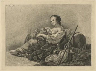 Shepherdess with Child