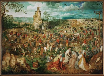 The Carrying of the Cross (with Bruegel
